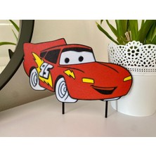 Kanem3D Şimşek Mcqueen Pasta Süsü