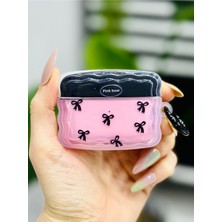 Go Aksesuar Airpods Pro - Airpods 2. Nesil Pro Uyumlu Baskı Tasarımlı Kalın Silikon Koruyucu Kılıf