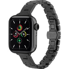 Zore Watch 7 45MM KRD-150 Metal Kordon Strap Kayış - Siyah
