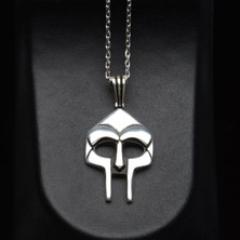 Silvalli 540 Maske Figürlü  Gümüş Kolye