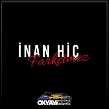 Inan Hiç Farketmez Sticker - Beyaz