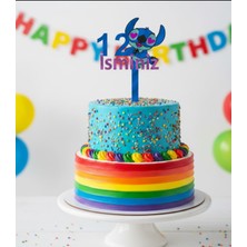 Kanem3D Stitch Isimli 12 Yaş Pasta Süsü