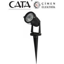 TE Dükkan Cata Ct 7300 7W Bahçe Armatürü Amber