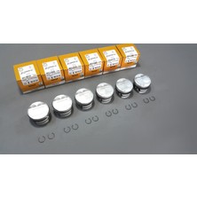 6 x Bmw Z3 E36 99-03 2.0i M52 B20 Piston Segman Seti 0,50 Mahle