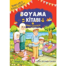 Kyops Ibadet Ediyorum - Renklerle Güzel Dinim Boyama Kitabı 3