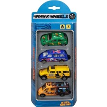 TE Dükkan Street Machine 4'lü Mini Araçlar