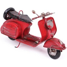 Dekoratif Metal Scooter Vintage Dekoratif Ev Ofis Hediyelik