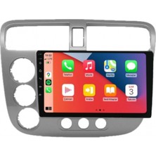 Maitech Maitec M-T-C 664 QLED Serisi Honda Civic Vtech 2001 2006 6+64GB Multimedya Teyp