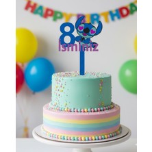 Kanem3D Stitch Isimli 8 Yaş Pasta Süsü
