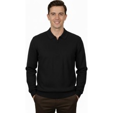 Advante Erkek Regular Fit Polo Yaka Petek Triko Kazak BGL-ST04825