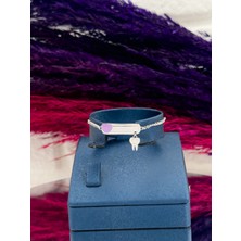 Livora Jewelry 925 Ayar Gümüş Diş Figürlü Isim Yazılabilir Kız & Erkek Bebek Künye – Kişiye Özel Gümüş Çocuk Bileklik
