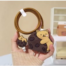 Go Aksesuar iPhone 18/20 W Şarj Cihazı Uyumlu 4 Parça Şarj Koruma Seti