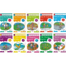 Yuva 1. Sınıf Okumaya Ilk Adım Serisi Anetil 10 Kitap (Renkli - Heceli)