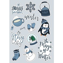 Bsb Popüler Telefon Laptop Notebook Tablet Defter Matara Stiker Etiket ST2243