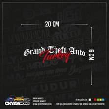 Grand Theft Auto Turkey Sticker - Hologram