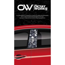 Okyay Works Direk Kaplama Model #46 - Araba-Motosiklet Etiket Sticker