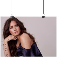 Vintage Gezegen Demi Lovato Poster3 - Retro Duvar Dekoru