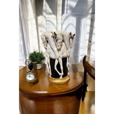 Harmoni Art Dekoratif Atlı Vazo