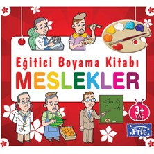 Getittir Eğitici Boyama Kitabı - Meslekler