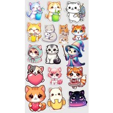 Bsb Kedi Telefon Laptop Notebook Tablet Defter Matara Stiker Etiket ST2237