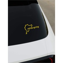 Nürburgring Sticker - Sarı - Sarı