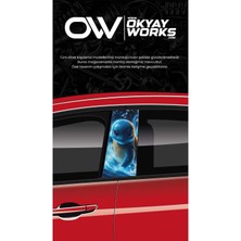 Okyay Works Direk Kaplama Model #77 - Araba-Motosiklet Etiket Sticker