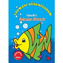 Kyops Saymayı Öğreniyorum 1'den 10'a Noktaları Birleştir