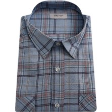 Uki Mavi Comfortfir Oduncu Gömlek