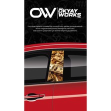 Okyay Works Direk Kaplama Model #8 - Araba-Motosiklet Etiket Sticker