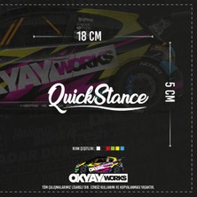 Quickstance Sticker - Beyaz