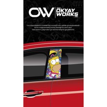 Okyay Works Direk Kaplama Model #16 - Araba-Motosiklet Etiket Sticker