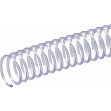 Kitabevimden Kayreb Spiral Plastik Helezon 100 Lü 25 mm Şeffaf