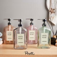 Perotti Liquid Cam Sıvı Sabunluk - Asorti - 21X9 cm