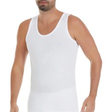 Yıldız Çamaşır 5'li Erkek Beyaz For Men Likralı Askılı Atlet