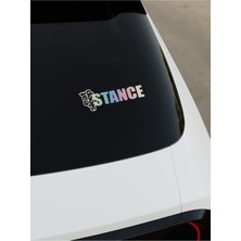 Eat Sleep Stance Sticker - Hologram - Hologram