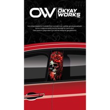 Okyay Works Direk Kaplama Model #51 - Araba-Motosiklet Etiket Sticker