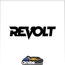 Revolt Sticker - Siyah