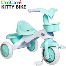 UniCare Kitty Üç Tekerlekli Bisiklet Çocuk Bebek Bisikleti 3 Teker Bisiklet 1,5 - 3 Yaş Plastik Motor Ilk Bisikletim