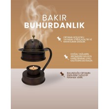 Eskitme Bakır Buhurdanlık