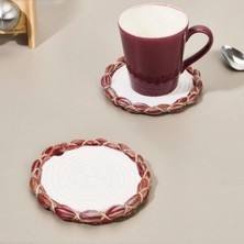 Matmel Soft Laetus Bardak Altlığı - Ekru - 13X13 cm