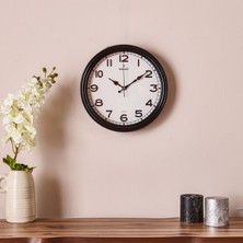 Galaxy 200-K Modern Duvar Saati - Siyah - 30 cm