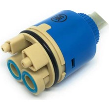 Batarya Kartuşu 40 mm Ayaklı Aç Kapa Musluk Çeşme Kartuşu