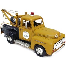 Metal Araba Çekici Biblo Dekoratif Hediyelik