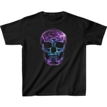 Rawea Fashion Unisex Çocuk Baskılı T-Shirt - Siyah