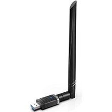 Fatays USB Wifi Pro Sinyal Yakınlaştırıcı Güçlendirici Kart 1300 Mbps 6dBi Anten ile Geniş Kapsama Alanı