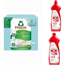 Boron Doğal Organik ve Vegan Bulaşık Deterjanı Seti