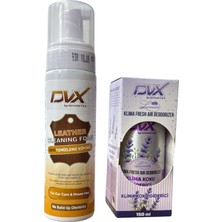 Motorx Deri Temizleme Köpüğü + Klima Koku Giderici Lavanta Seti (2’li Paket)