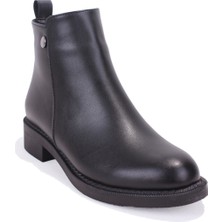 Dagoster DZA07-1062770 Siyah Günlük Düz Topuk Kadın Bot