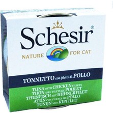 Schesir Jel Içinde Ton Balıklı & Tavuklu Kedi Konservesi 85 gr