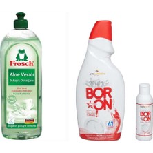 Boron Doğal Organik ve Vegan Bulaşık Deterjanı Seti 4.